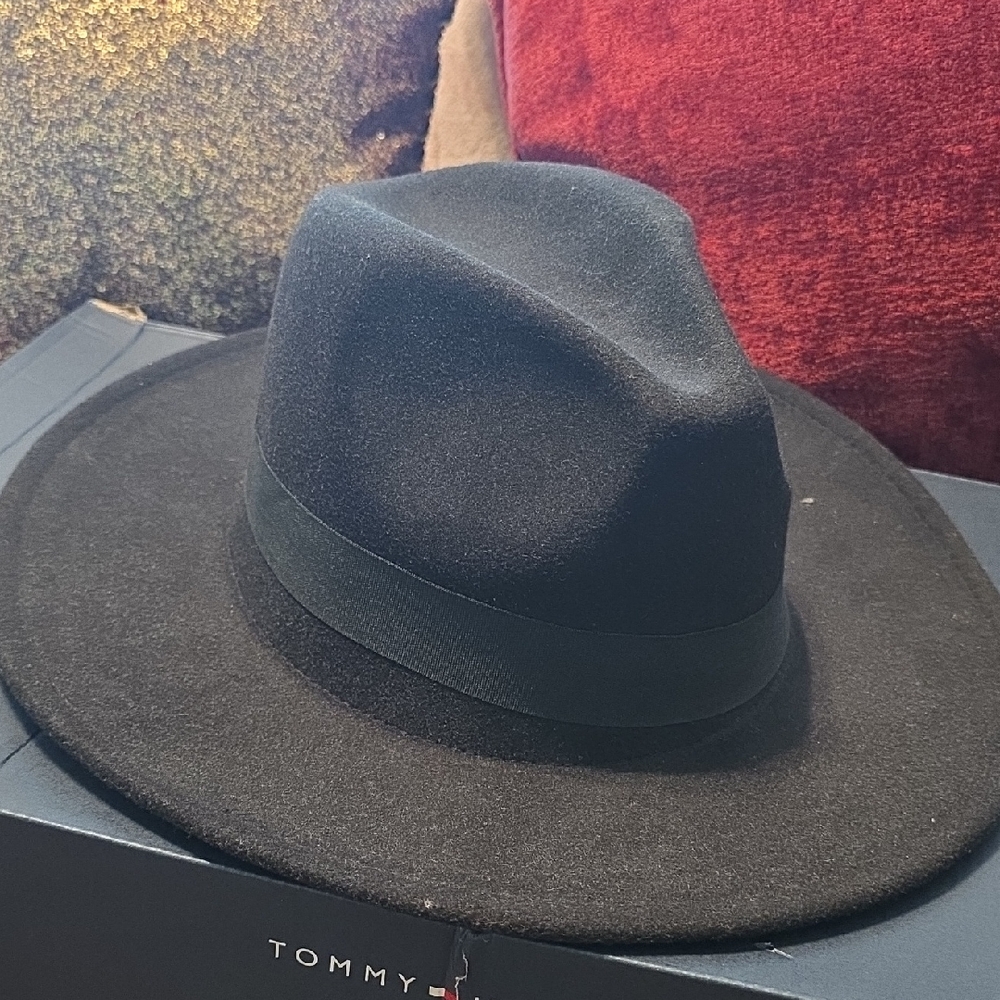 Gently Used Cutely Classic Black Fedora